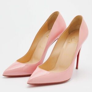 Christian Louboutin Pink Patent Heels